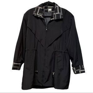 Women's Plus Size Jackets Lightweight Drawstring Utility Jacket by Y.R.imports